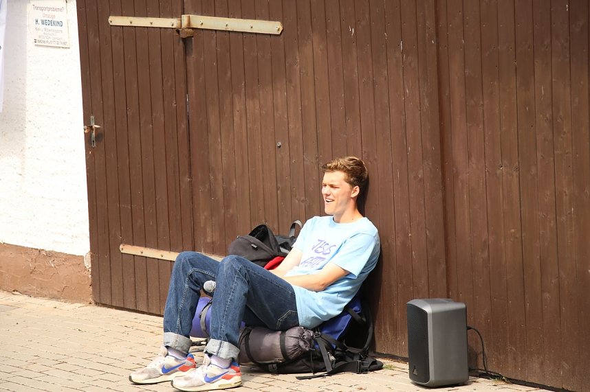 Dreharbeiten f&uuml;r "The Call" in Leimbach