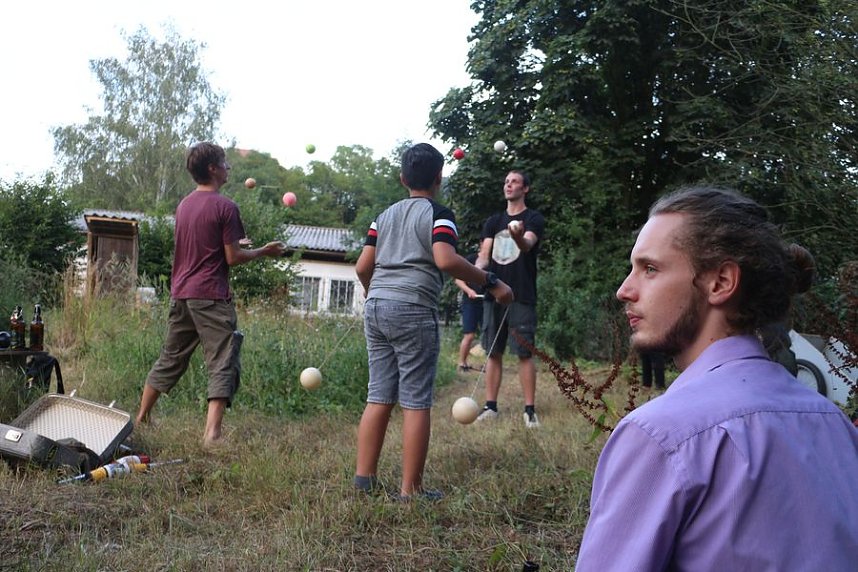 Sommerkonzert im Gemeinschaftsgarten