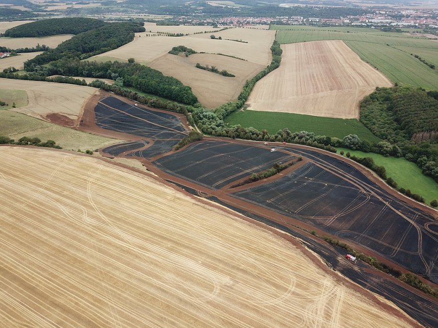 Feldbrand bei Hesserode
