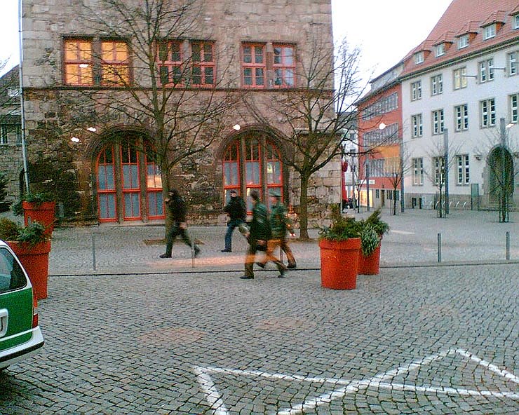 Polizeieinsatz am Dienstag