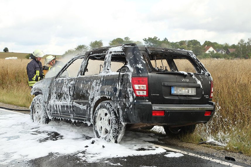 Komplett ausgebrannt