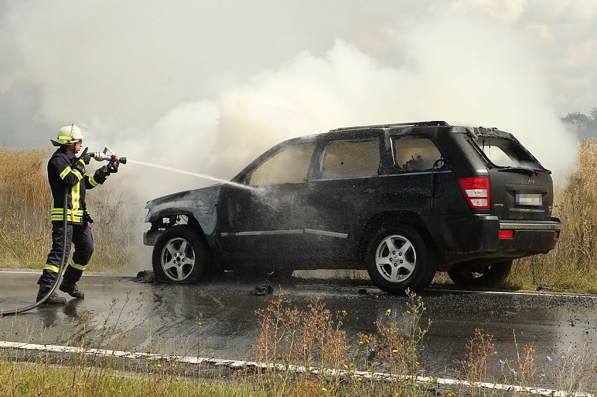 Komplett ausgebrannt