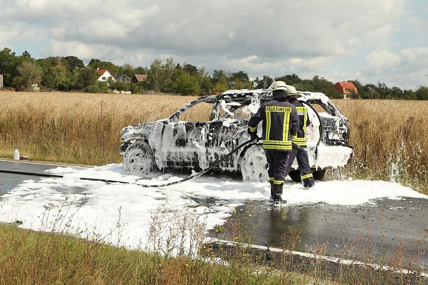 Komplett ausgebrannt