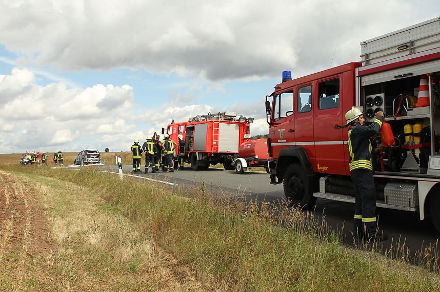 Komplett ausgebrannt