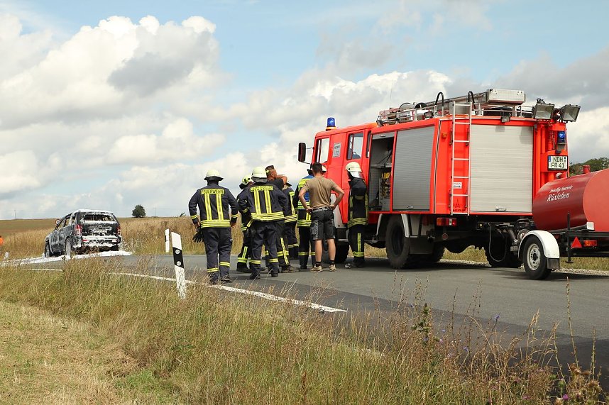 Komplett ausgebrannt