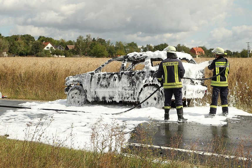 Komplett ausgebrannt