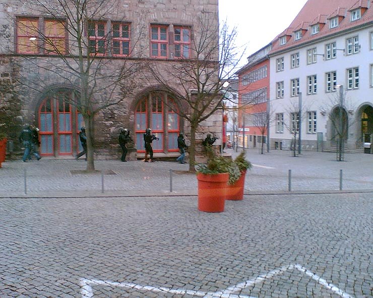 Polizeieinsatz am Dienstag