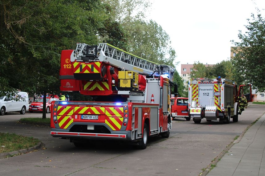 Kellerbrand in Nordhausen-Ost