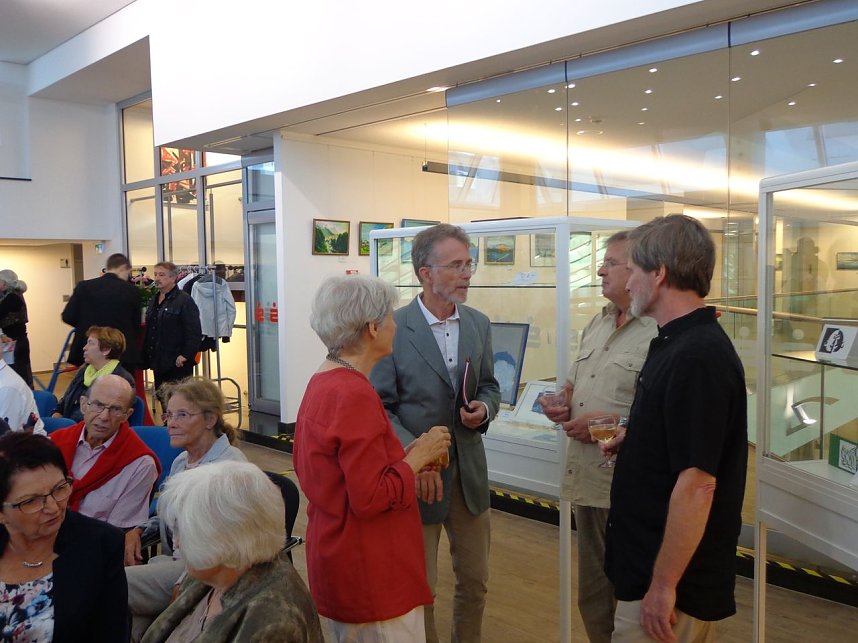 Neue Ausstellung in der Kreissparkasse er&ouml;ffnet