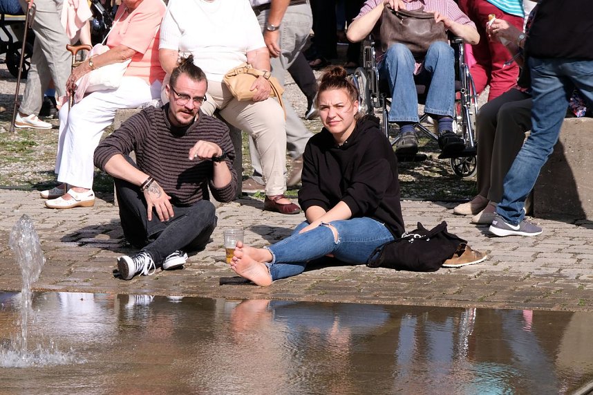 EVN-Party auf dem Petersberg