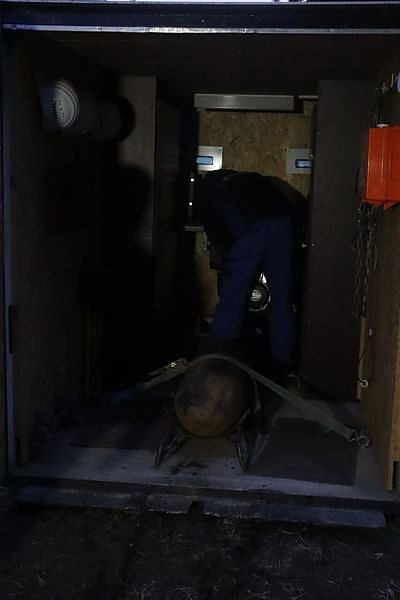 Das Team der Firma Tauber Delaborierung konnte eine weitere Fliegerbombe in Nordhausen entsch&auml;rfen