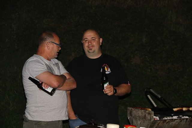 Ausgelassen gefeiert