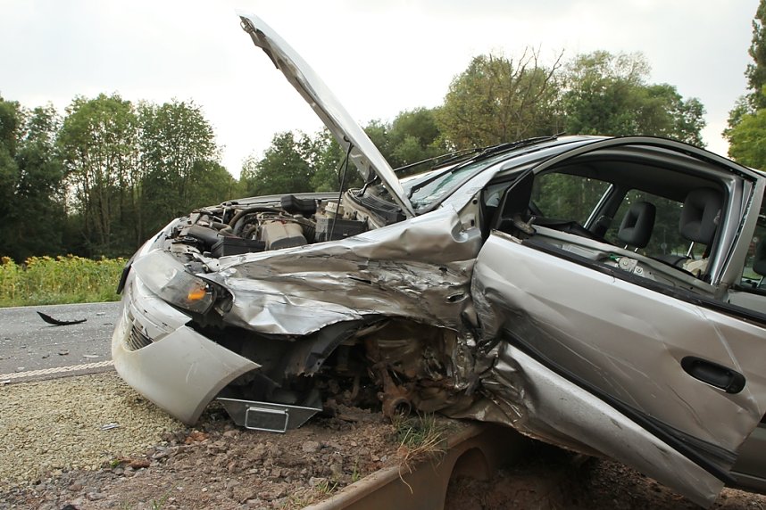 Schwerer Verkehrsunfall