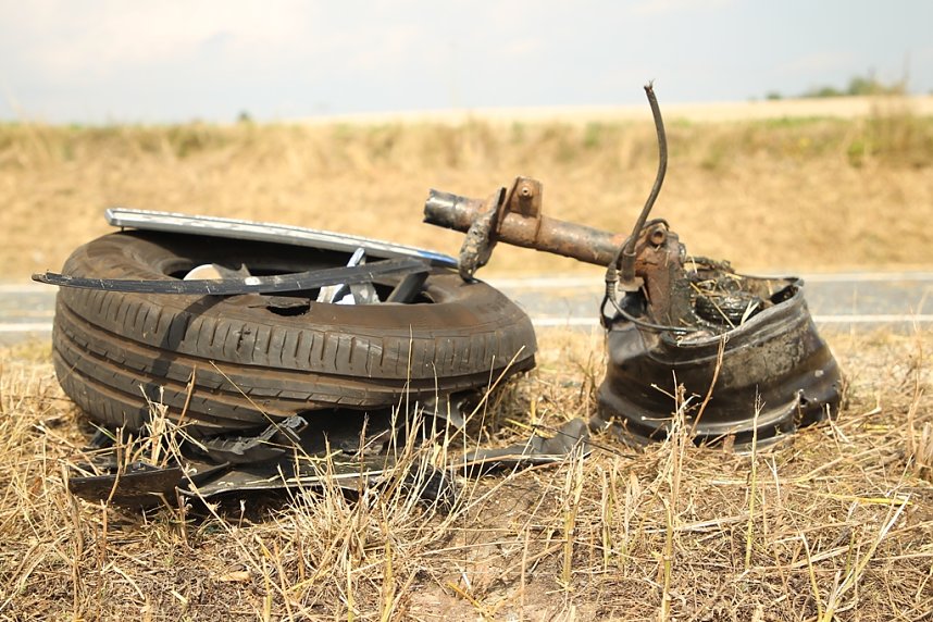 Schwerer Unfall auf der B 243