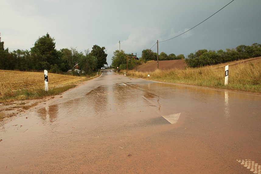 &Uuml;berschwemmung in Wolkramshausen