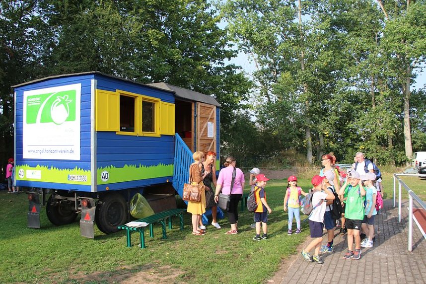 Schulanfangsaktionstag auf dem Hohekreuz-Sportplatz