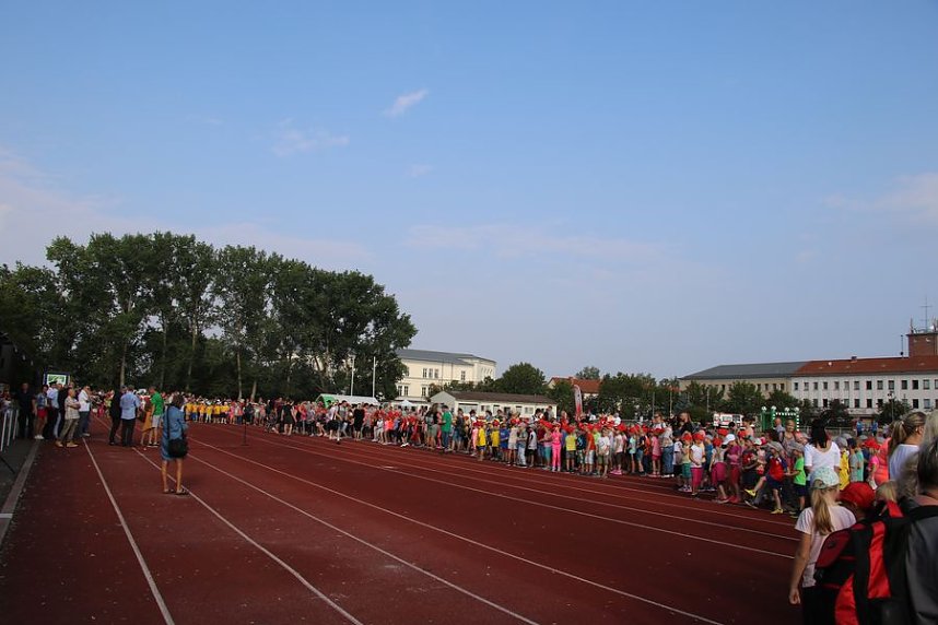 Schulanfangsaktionstag auf dem Hohekreuz-Sportplatz