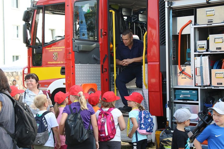 Schulanfangsaktionstag auf dem Hohekreuz-Sportplatz