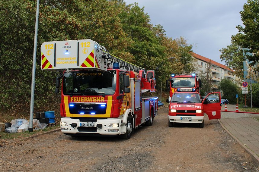 Bienenstock entz&uuml;ndet