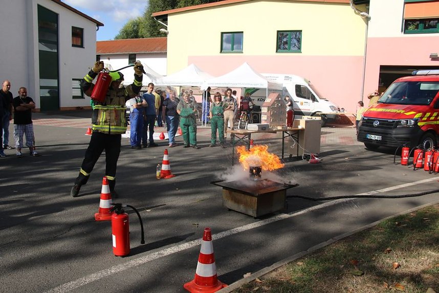Verkehrssicherheitstag bei der Nordth&uuml;ringer Lebenshilfe