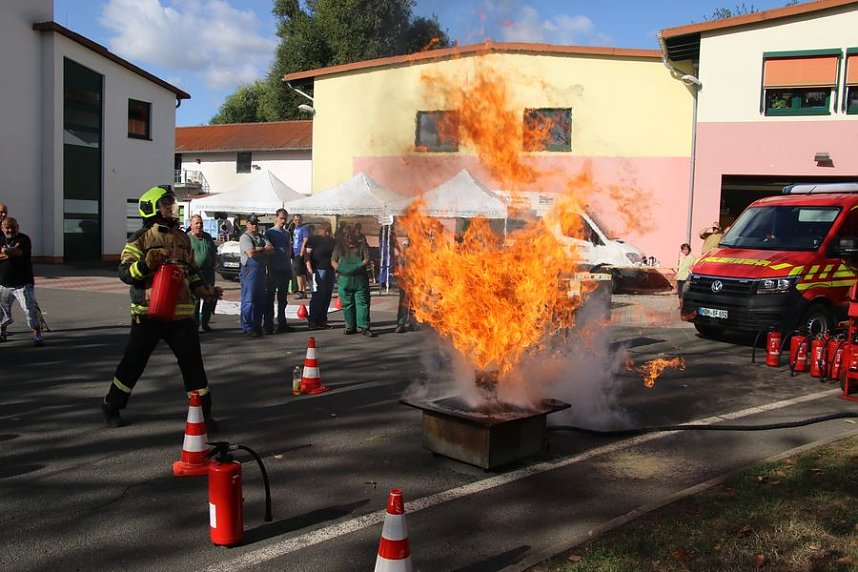 Verkehrssicherheitstag bei der Nordth&uuml;ringer Lebenshilfe