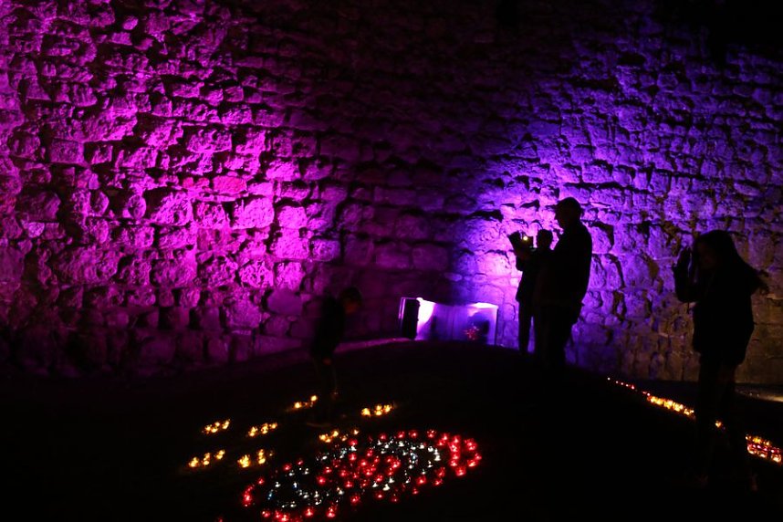 16. Lichterfest auf dem Petersberg