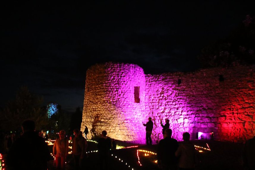 16. Lichterfest auf dem Petersberg