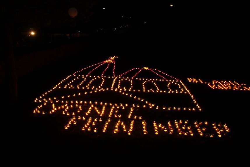 16. Lichterfest auf dem Petersberg