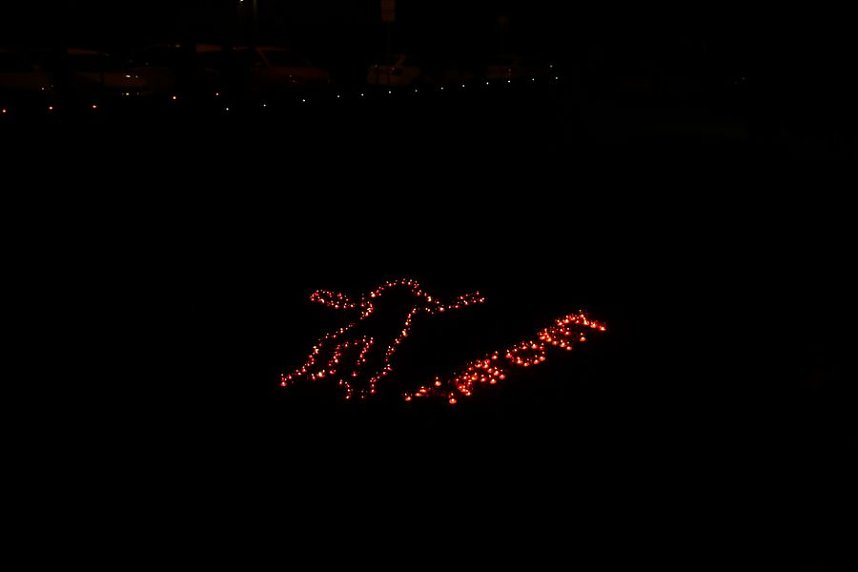 16. Lichterfest auf dem Petersberg