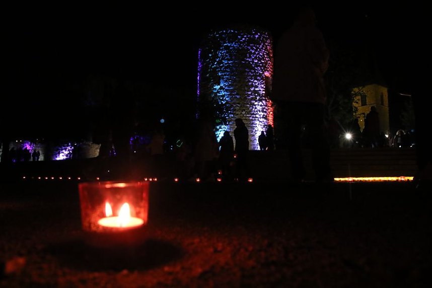 16. Lichterfest auf dem Petersberg