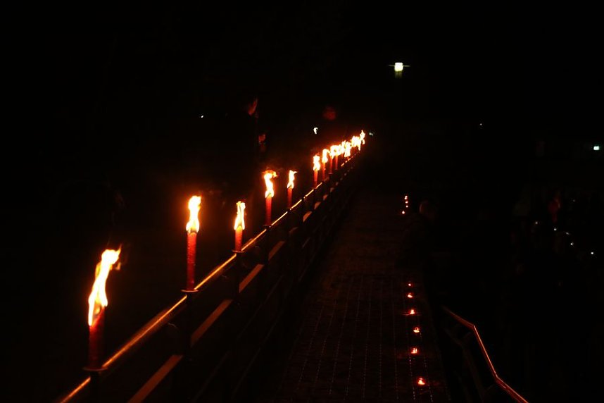 16. Lichterfest auf dem Petersberg