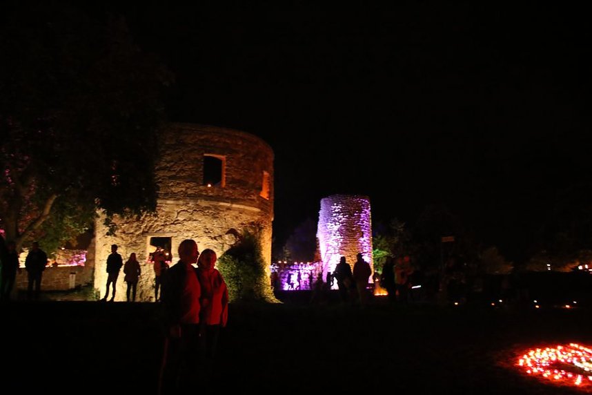 16. Lichterfest auf dem Petersberg