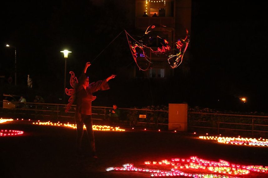 16. Lichterfest auf dem Petersberg