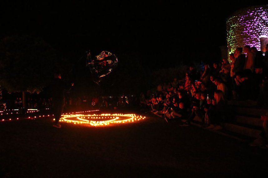 16. Lichterfest auf dem Petersberg