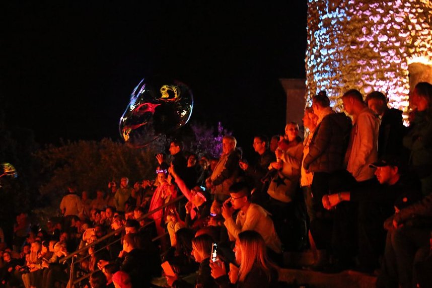 16. Lichterfest auf dem Petersberg