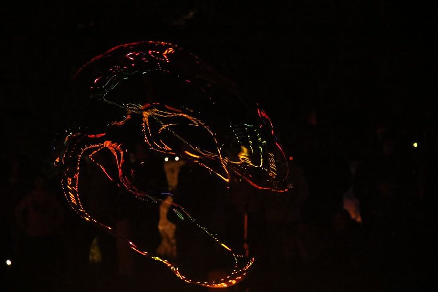 16. Lichterfest auf dem Petersberg