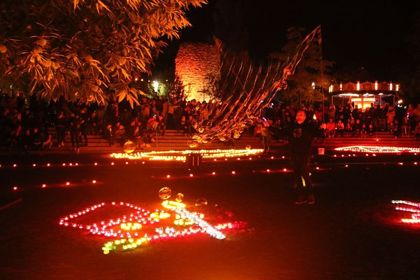 16. Lichterfest auf dem Petersberg