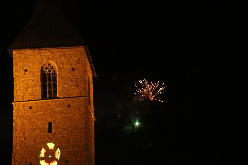 16. Lichterfest auf dem Petersberg
