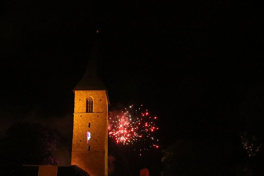 16. Lichterfest auf dem Petersberg