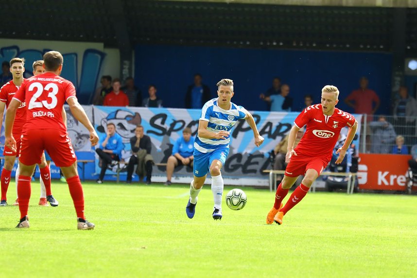 Wacker ringt Meuselwitz im Pokal nieder