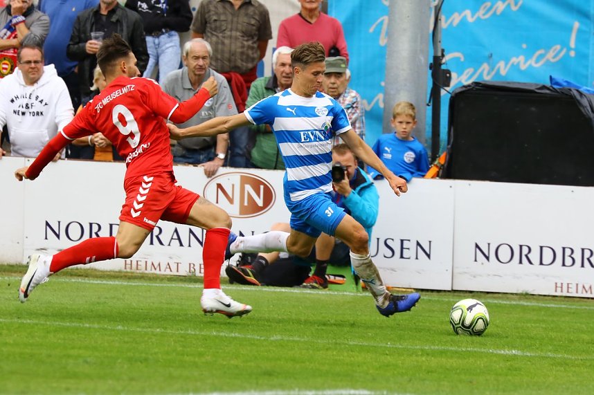 Wacker ringt Meuselwitz im Pokal nieder