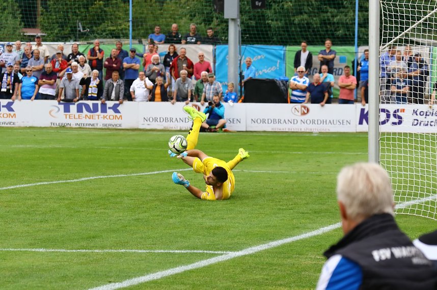 Wacker ringt Meuselwitz im Pokal nieder
