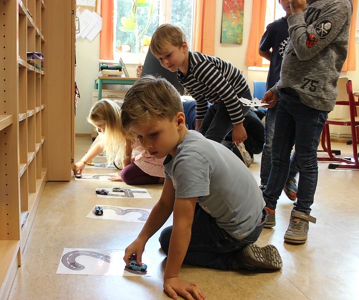Schnuppertag an der evangelischen Grundschule