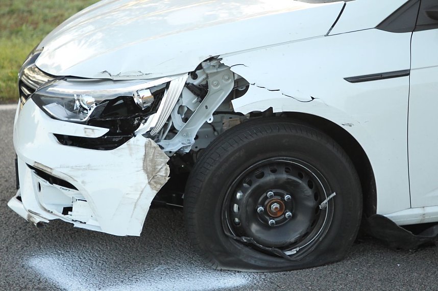 Unfall zwischen Wipperdorf und Nohra