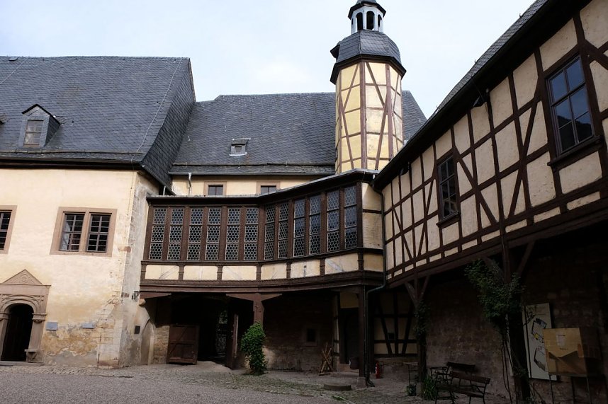 Peter Blei auf Burg Allstedt