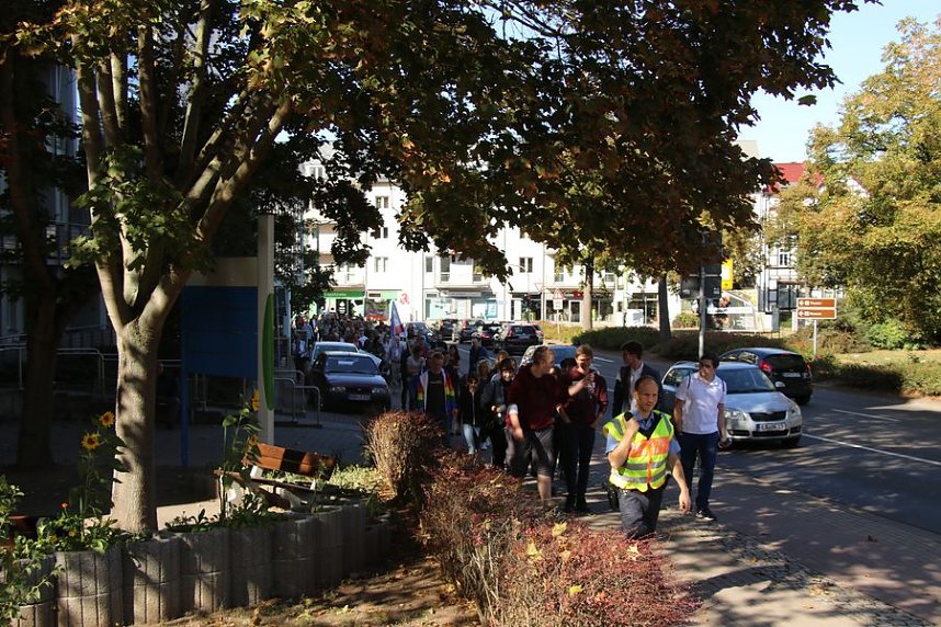 Fridays for Future Demonstration auf dem Theaterplatz