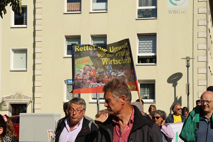 Fridays for Future Demonstration auf dem Theaterplatz