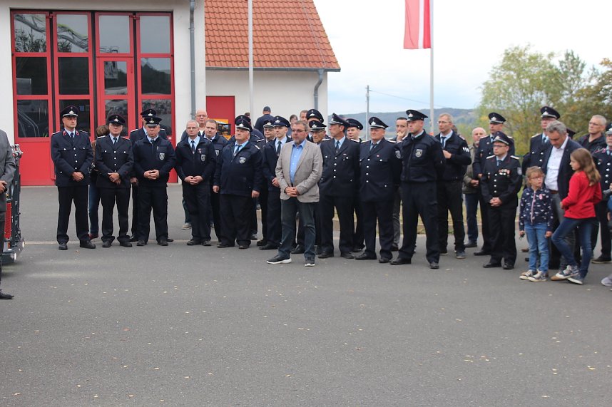 Drehleiter&uuml;bergabe Bleicherode