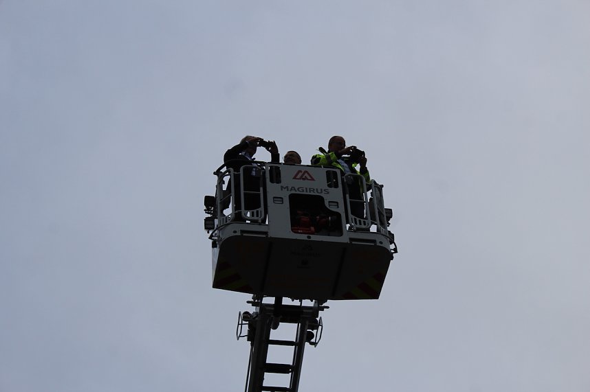 Drehleiter&uuml;bergabe Bleicherode