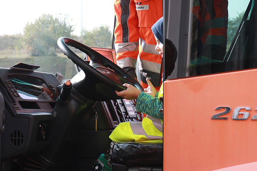 Ausflug zum Abfallwirtschaftszentrum Nentzelsrode
